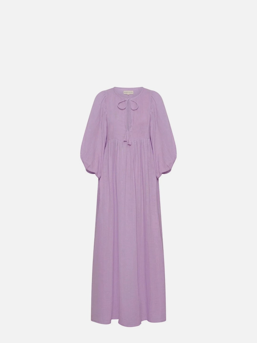 Daughters of India Maxi Lilac Gauze Kyra Dress - Picture 5 of 11